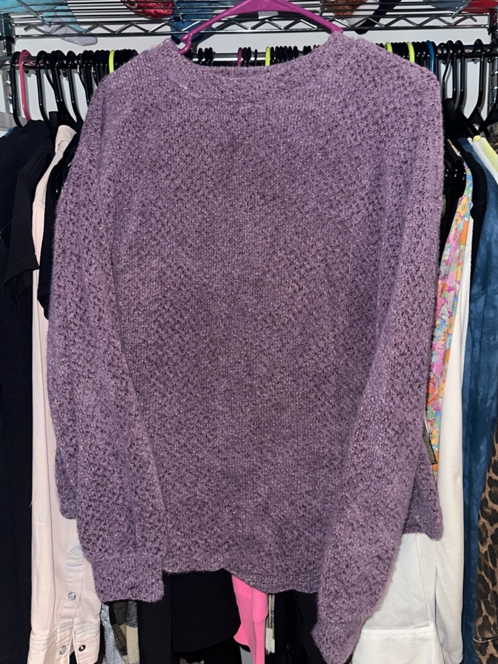 Hollister Purple Women's Sweater